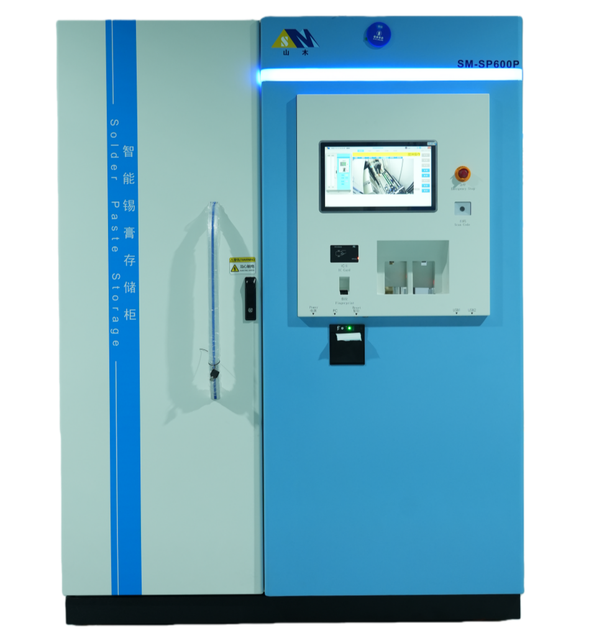 Intelligent PLC-Controlled Solder Paste Storage Cabinet with MES Integration Supporting Data Interoperability Mainstream Systems