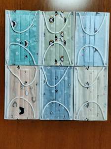 หน้ากากอนามัยแบบใช้แล้วทิ้ง <span class=keywords><strong>3</strong></span> ชั้น ลายการ์ตูนผึ้ง สำหรับเด็ก ป้องกันฝุ่นละอองในชีวิตประจำวัน - Product Image 2