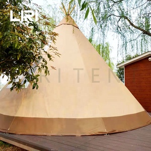 Tente <span class=keywords><strong>de</strong></span> <span class=keywords><strong>jardin</strong></span> <span class=keywords><strong>tipi</strong></span> <span class=keywords><strong>de</strong></span> luxe imperméable pour 6 personnes, tente <span class=keywords><strong>de</strong></span> camping à vendre - Product Image 2
