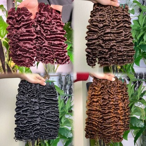 SDD Burmese Curl Hair <b>Extensions</b> 100% Human Hair - Product Image 5