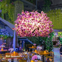 Lampes décoratives commerciales de style industriel rétro personnalisées Bar Restaurant Café Lampes suspendues Lustre pour plantes