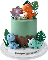 Décorations de gâteaux en forme d'animaux, idéales pour les fêtes d'anniversaire, comme décorations ou toppers pour gâteaux