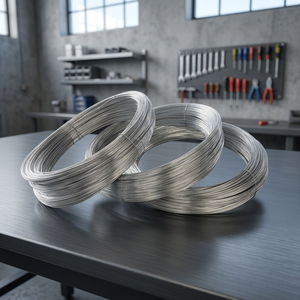 Fil en acier inoxydable, fourniture directe d'usine, fil industriel durable résistant à la corrosion, fil galvanisé haute résistance et - Product Image 2