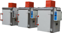 Four industriel à haute température 800°C 380V/415V, sécheur à circulation d'air chaud pour le traitement des plastiques et des produits chimiques