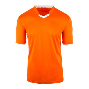 Chine Maillots Pas Cher Chemises De Football Orange Sportswear - Product Image 1