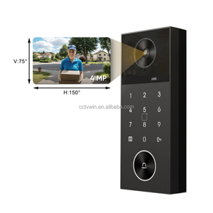 Hikvsion Villa Deur Station Deurbel DS-KV6124-WBE1 Slimme App Bediening Ontgrendeling 2688X1520 Ip Video <span class=keywords><strong>Intercom</strong></span> Deurtelefoon 3M Ir - Product Image 1