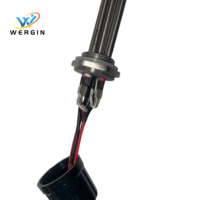 Elementos de calefacción solar de agua de inmersión Industrial Eléctrica de 12V 24V 48V DC con control de temperatura