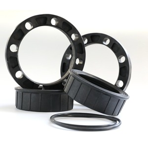 Vanne solénoïde en plastique Zanchen à bride DN80, norme nationale, 10-70KG, type pilote unidirectionnel - Product Image 1