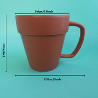 Tasse Gardner à logo personnalisé en céramique avec pelle et cuillère pour les amoureux de la nature, cadeaux d'affaires pour les fêtes et les anniversaires