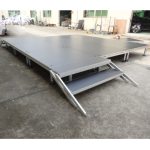 Height adjustable modern aluminum stage for party - Product Image 2