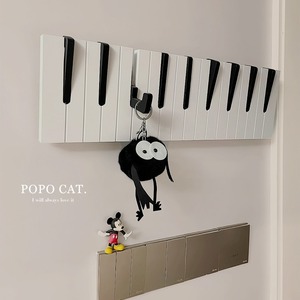 Piano Key <b>Wall</b> Hooks Rectangle Shape Easy Install For Entryway Coat Rack - Product Image 1
