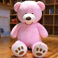 Kinqee ours en peluche câlin avec logo personnalisé jouet en peluche grand ours en peluche doux jouet en peluche ours en peluche pour petite amie cadeau
