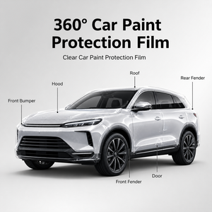 Film de protection transparent pour carrosserie de <span class=keywords><strong>voiture</strong></span>, résistant aux rayures et aux produits chimiques, film de protection complet pour <span class=keywords><strong>voiture</strong></span>, film teinté, vente en gros - Product Image 2