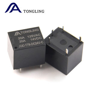 TONGLINGミニ<span class=keywords><strong>20A</strong></span>オートリレーT78 T74 5V 6V 9V 12V <span class=keywords><strong>24V</strong></span> 5ピン2アンペア以上のパワーリレー工場直販 - Product Image 5