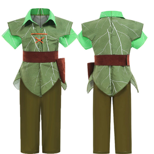 Disfraz de Peter Pan para niños, personaje de Anime, fiesta, juego de rol y actuación, trajes de vestir para niños - Product Image 1