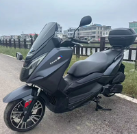 BMiW1 Majesty T9 250cc Monocylindre Refroidi par Air EFI Maxi Scooter CVT Cruiser Touring Moto