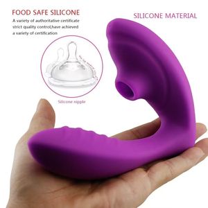 <span class=keywords><strong>Meilleur</strong></span> stimulateur clitoridien point G à double tête pour les femmes Vibrateur suceur de mamelon 2 en 1 Masturbateur féminin avec vibrateurs vaginaux - Product Image 5