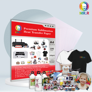 Papier de Transfert Thermique Compatible Sublimation MR.R 100gsm pour Tissus en Polyester et Matériaux de Substrat Rigides Durs - Product Image 2