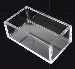 Casing tampilan transparansi tinggi akrilik bebas lem untuk figur Model penutup Mainan Gundam blok bangunan penutup tahan debu - Product Image 5