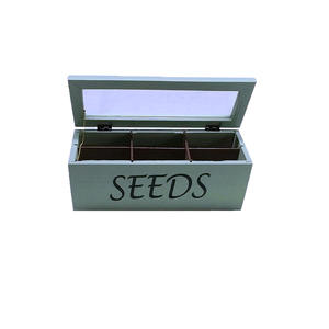 Caja de Madera para <span class=keywords><strong>Semillas</strong></span> de Jardín, Organizador de Almacenamiento de <span class=keywords><strong>Semillas</strong></span> con Divisores, Organizador de Almacenamiento de Madera, Caja de Almacenamiento de <span class=keywords><strong>Semillas</strong></span> de Vegetales - Product Image 3