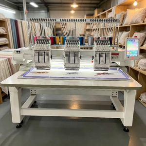 เครื่องปักคอ<span class=keywords><strong>ม</strong></span>พิวเตอร์ <span class=keywords><strong>3</strong></span> หัว 12 เข็ม ขายดี คุณภาพระดับพาณิชย์ สำหรับปักห<span class=keywords><strong>ม</strong></span>วกและเสื้อผ้า ราคาโรงงาน - Product Image 6