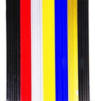 Barre d'espacement IGU 5.5A, soudure haute fréquence, barre d'espacement en aluminium coloré pour verre isolant