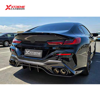 Difusor Trasero Inferior de Fibra de Carbono XTREME, Kit de Carrocería con Difusor de Aire Trasero para BMW G16 840i M850i Serie 8 2019-2023