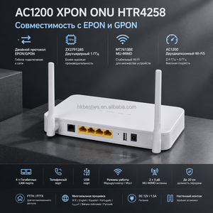 อุปกรณ์เชื่อมต่อใยแก้วนำแสง XPON OHT POTS USB รองรับหลายภาษา รองรับ WiFi5 แบบดูอัลแบนด์ ความเร็ว 1200Mbps พอร์ต 4GE ใช้งานร่วมกับ ONU OLT รองรับ XPON EPON GPON - Product Image 4