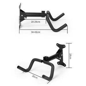Estante <span class=keywords><strong>de</strong></span> exhibición <span class=keywords><strong>de</strong></span> bicicleta telescópico plegable Montaje en pared <span class=keywords><strong>Gancho</strong></span> doble <span class=keywords><strong>para</strong></span> bicicleta <span class=keywords><strong>de</strong></span> montaña y <span class=keywords><strong>remolque</strong></span> <span class=keywords><strong>para</strong></span> almacenamiento y exhibición - Product Image 6
