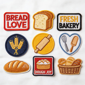 Patchs de vêtements personnalisés, thermocollants, brodés, autocollants à presser à chaud, à scratch, broderies pour vêtements, chapeaux et sacs - Product Image 1