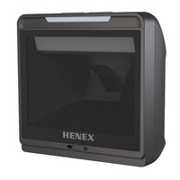 HENEX 2D USB Cable Desktop Barcode Scanner dengan Sensor CMOS Jutaan Piksel Bekerja dengan Android/iOS Tersedia di Stok