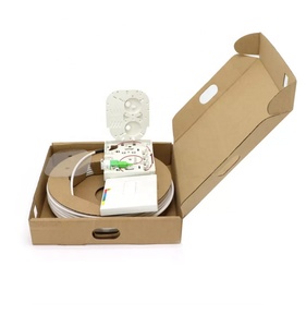 Trắng g657a2 cáp FTTH Mạng chấm dứt 1FO 2FO 4FO pre-chấm dứt sợi quang Outlet Kit treo tường scapc Adapter 4.0 mét - Product Image 3