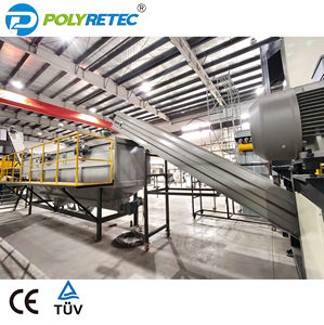 Línea de Lavado por Fricción en Caliente <span class=keywords><strong>POLYTEC</strong></span> 2000KG/H PTC-2000 para Botellas y Contenedores de HDPE y PP con Aprobación de la FDA - Product Image 6