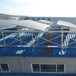 Support photovoltaïque en aluminium pour montage sur toit plat ou incliné, nouveau système solaire - Product Image 1