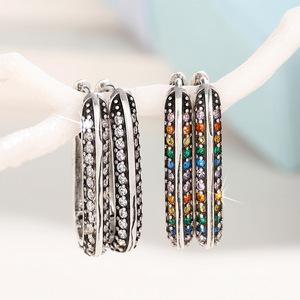 Orecchini a Cerchio Trendy per Donne, Gioielli Eleganti e Raffinati alla Moda - Product Image 4