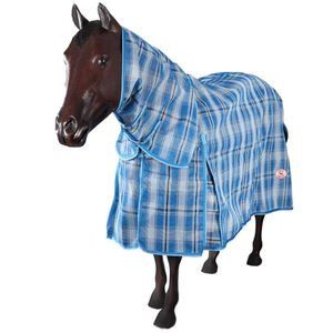 Summer Lightweight Horse Rug Combo Fly Sheet PVC Mesh Polycotton Turnout Protection Rug - Product Image 2