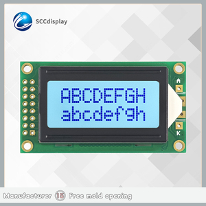 Tiêu chuẩn cao JXD0802A-1 STN tích cực 8x2 ký tự LCM mô-đun hiển thị ma trận điểm nhỏ st7066/aip31066 - Product Image 5