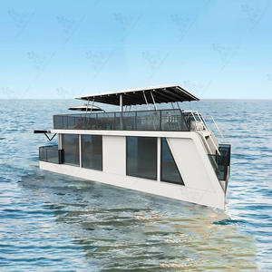 Casa Flotante de Acero Resistente al Viento y a la Corrosión, con Habitación de Pesca Grande, para Hoteles y Alojamientos con Piscina al Aire Libre, Estilo Influencer - Product Image 5