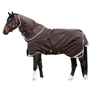 Couverture d'hiver matelassée pour chevaux, grande taille, très résistante, en tissu Ripstop imperméable 600D/1680D, sangles renforcées, logo personnalisé, lavable en machine - Product Image 2