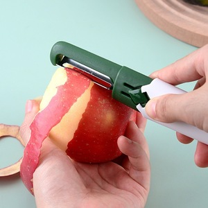 Couteau à fruits et éplucheur 2-en-1 en acier inoxydable multifonctionnel pour la cuisine - Product Image 2