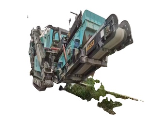 Usine de concasseur sur chenilles Masst mf530 fabriquée en Allemagne avec un moteur à noyau/moteur d'occasion Brechanlage année 2022 - Product Image 1