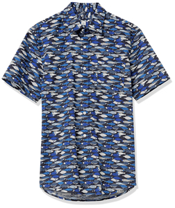 <span class=keywords><strong>Chemise</strong></span> hawaïenne à manches courtes à imprimé floral pour <span class=keywords><strong>homme</strong></span> en tissu rayonne 100% coton personnalisé - Product Image 2