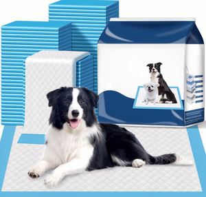 20 coussinets absorbants jetables pour animaux de compagnie (chats et chiens) 32" x 47" – Super absorbants, épais, anti-fuites, séchage rapide, pour l'apprentissage de la propreté des chiots - Product Image 1