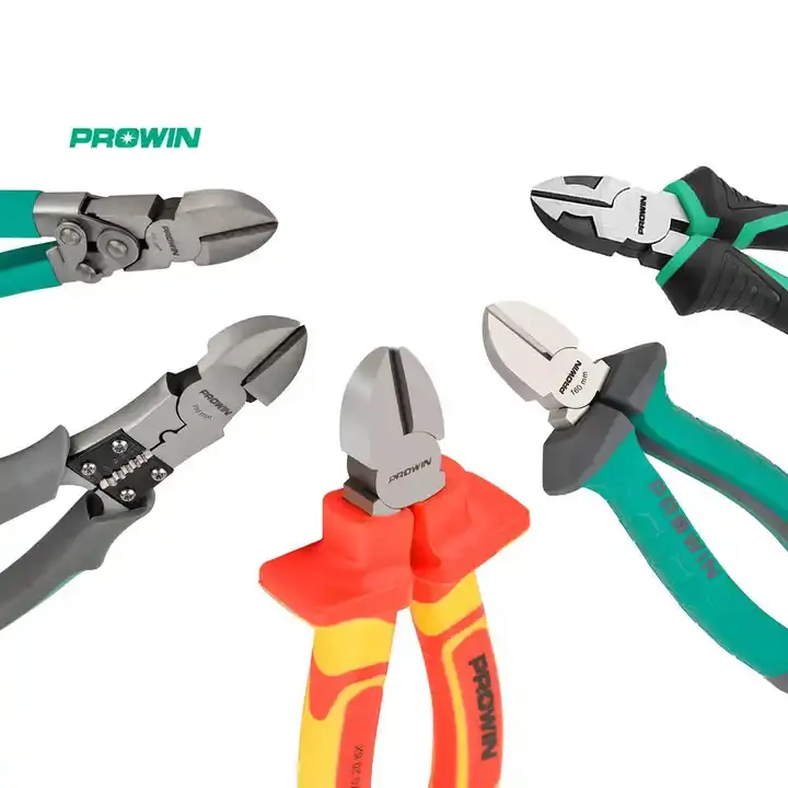PROWIN 6"/ 8" Crv Euro Style Diagonal Pliers High Quality Diagonal Cutting Pliers Professional Hand Tools