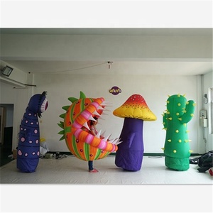 Costume Gonfiabile da Fungo per Adulti, Abito da Mangiatore di Uomini, Pupazzo a Forma di Cactus, Tema Vegetale per Eventi - Product Image 6