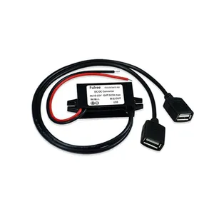 Convertidor de potencia Dual USB /12 A 5V, DC-DC