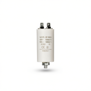 Condensador de 8uF 450V con terminal M8 para aplicaciones de arranque y funcionamiento de motores - Product Image 3