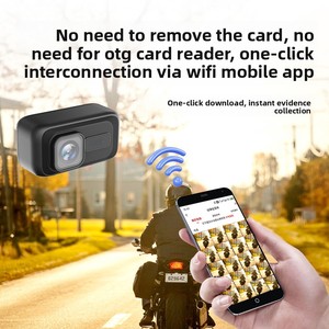 Caméra de sport portable 2K étanche WiFi pour moto, <span class=keywords><strong>voiture</strong></span> électrique et activités de plein air, enregistreur de conduite, carte TF, OEM ODM - Product Image 4