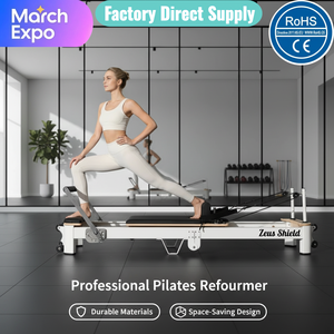 Reformer <span class=keywords><strong>de</strong></span> Pilates Profesional <span class=keywords><strong>de</strong></span> Aluminio, Ajustable, Portátil y Duradero, para <span class=keywords><strong>Ejercicios</strong></span> <span class=keywords><strong>de</strong></span> Yoga y Core en Casa, Directo <span class=keywords><strong>de</strong></span> Fábrica, OEM - Product Image 1