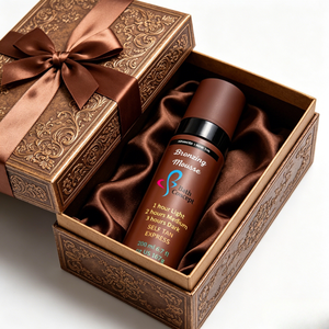 Obtén el Bronceado Perfecto con el Mejor Spray Autobronceador Express de 1 Hora, con Aroma Real a Bronceado, Bronceado Ultra Oscuro, Brillo Bronceador para Rostro y <span class=keywords><strong>Cuerpo</strong></span>, Vegano y Cruelty-Free - Product Image 2